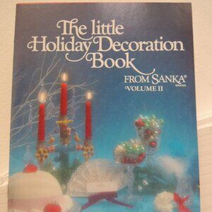 SANKA Coffee Holiday Decoration and Recipe Book SANKA Brand Vtg Guide Book